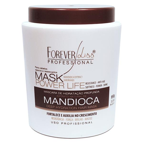 Máscara Mandioca Forever Liss Power Life Hidratante 950g