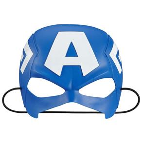 Máscara Marvel Clássica - Capitão América - Hasbro - Azul