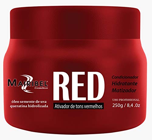 Mascara Matizador Red Vermelho Mairibel 500g Nova Embalagem