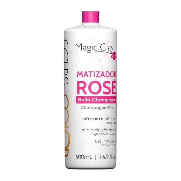 Máscara Matizador Rosé Felps Professional - Efeito Champagne - 500ml