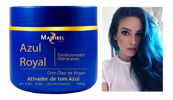 Mascara Matizadora AZUL ROYAL Mairibel 500g