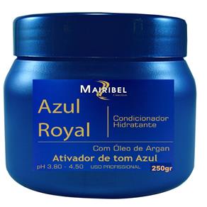 Máscara Matizadora Azul Royal Óleo Argan 250g Mairibel