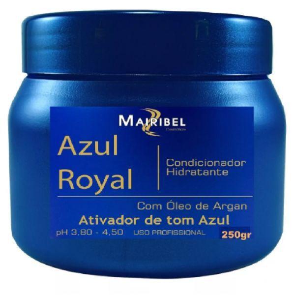 Máscara Matizadora Azul Royal Óleo Argan 250G Mairibel
