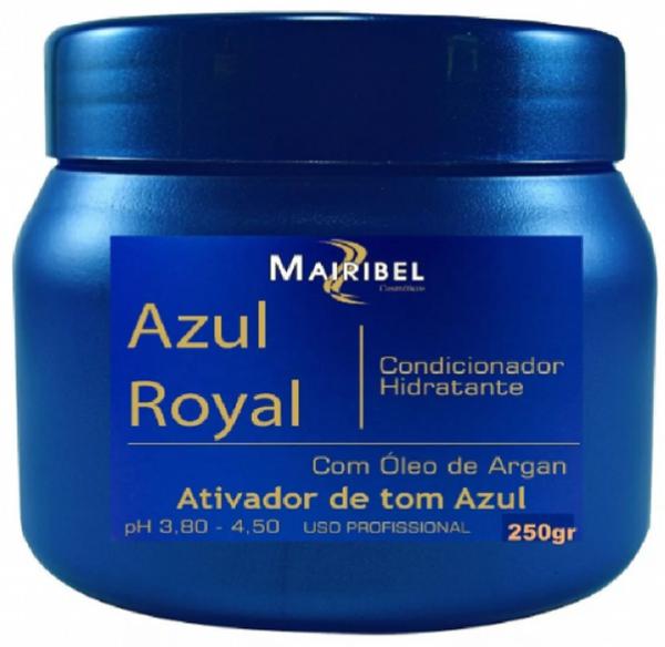 Máscara Matizadora Azul Royal Óleo Argan 250G Mairibel