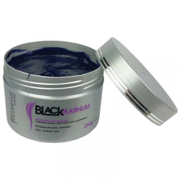 Máscara Matizadora Black Platinum 250g - Ocean Hair - Oceanhair