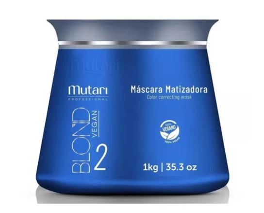 Mascara Matizadora Blond Vegan Pro 1000ml - Mutari