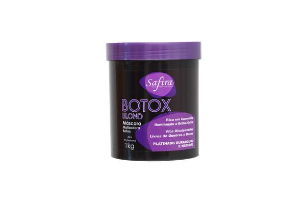 Máscara Matizadora Botox Blond Safira Hair 1kg
