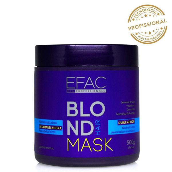 Máscara Matizadora EFAC Blond Hair - 500g - Efac For Professionals