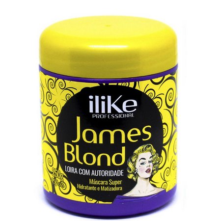 Máscara Matizadora ILike James Blond - 250g - Ilike Professional