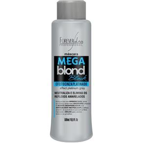 Máscara Matizadora Mega Blond Black Forever Liss - 500 G