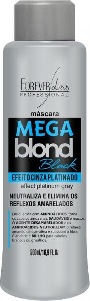 Máscara Matizadora Mega Blond Black Forever Liss 500ml