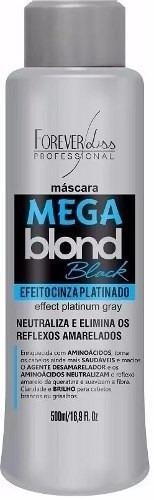 Máscara Matizadora Mega Blond Black Forever Liss 500ml