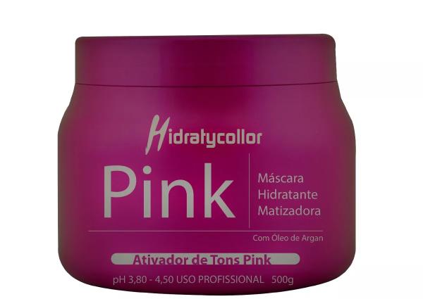 Máscara Matizadora Pink Hidratycollor Mairibel 500g