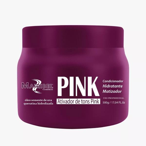 Máscara Matizadora Pink Rosa Hidratycollor Mairibel Pot 500G