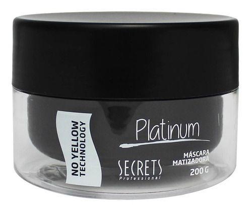 Máscara Matizadora Platinum 200g - Secrets Professional