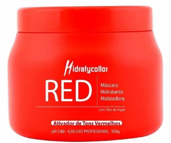 Máscara Matizadora Red Vermelho 500G Mairibel Hidraty