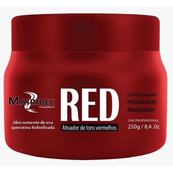 Mascara Matizadora Vermelha RED Mairibel 250g Hidraty