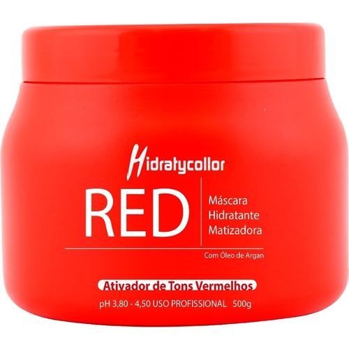 Mascara Matizadora Vermelho Red Mairibel Hidratycollor 500g Profissional