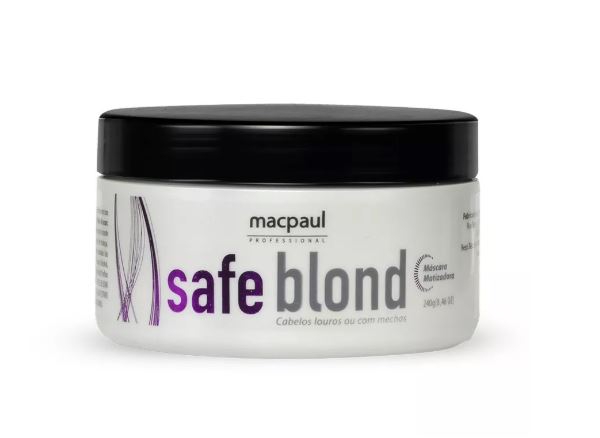 Mascara Matizadora Violeta Safe Blond 250gr Macpaul