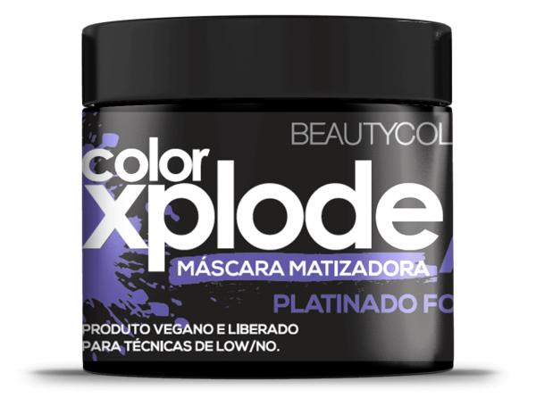 Mascara Matizadora Xplode Platinado Focus Beautycolor 300gr - Beauty Color