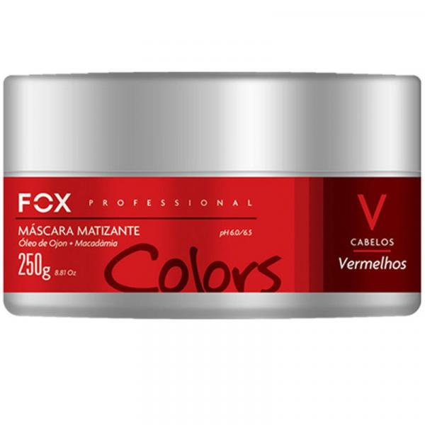 Máscara Matizante Cabelos Vermelhos Fox Gloss - 250g - Fox Professional