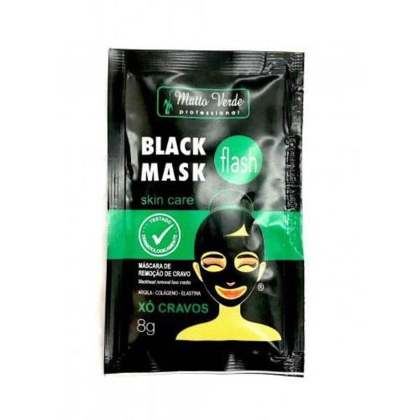 Máscara Matto Verde Xô Cravos Black Mask Flash Sachê 8g