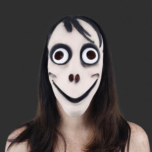 Máscara Momo Carnaval Fantasia Cosplay Látex Spook