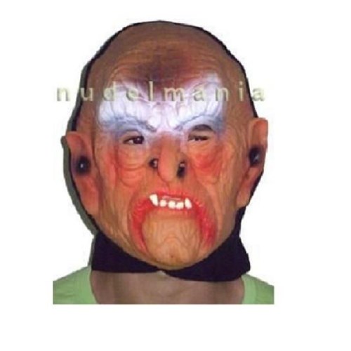 Máscara Monstro Drácula com Capuz - Latex - Unidade