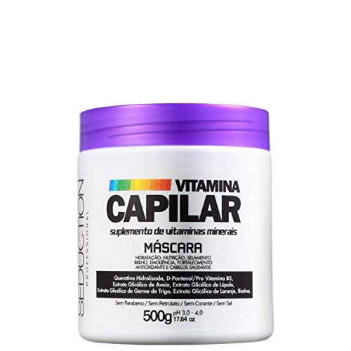Máscara New Vitamina Capilar 500g, Seduction