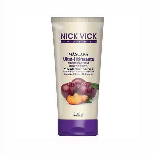 Máscara Nick Vick Nutri Ultra Hidratante 200g