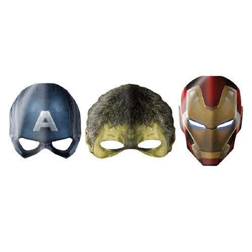 Máscara os Vingadores 2 - Avengers Age Of Ultron - 06 Unidades