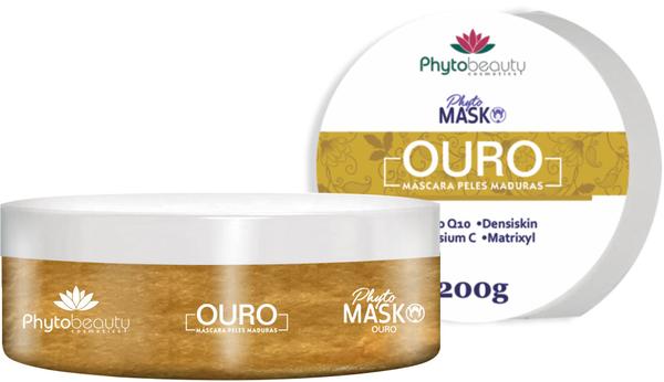 Máscara Ouro Anti Age - 200g - Phytobeauty