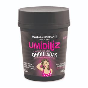 Máscara para Cabelo Hidratante Umidiliz Onduladas 500g Muriel