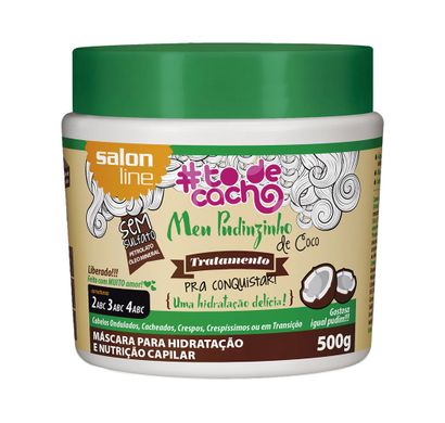 Máscara para Hidratação e Nutrição Meu Pudinzinho de Coco #Todecacho 500g - Salon Line