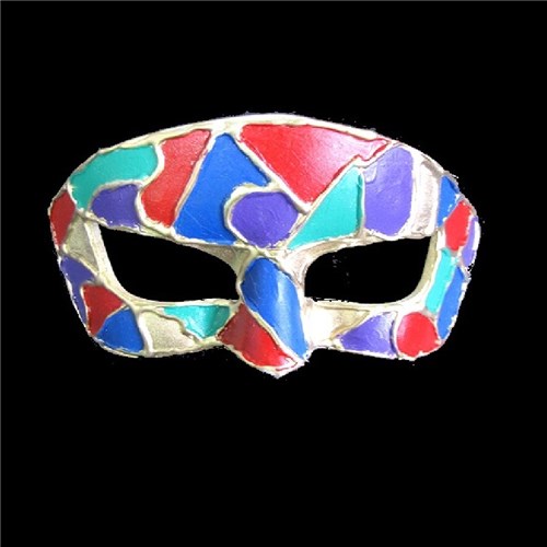 Máscara Paris Multicolor - Unidade