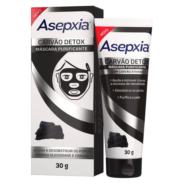 Máscara Peel Off Asepxia Carvão Detox - 30g - Genomma
