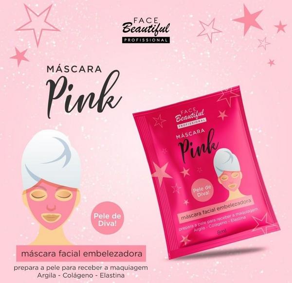 Máscara Pink Facial - Face Beautiful