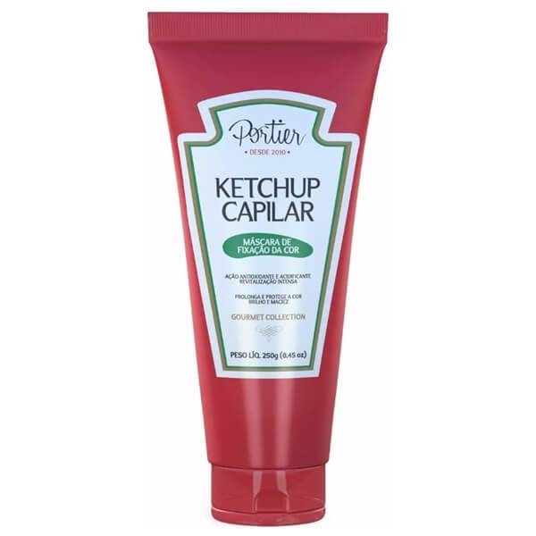 Máscara Portier Ketchup Capilar Fixação da Cor Linha Gourmet 250g