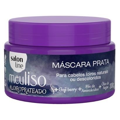 Máscara Prata Salon Line - Meu Liso #Loiroprateado - 300Gr