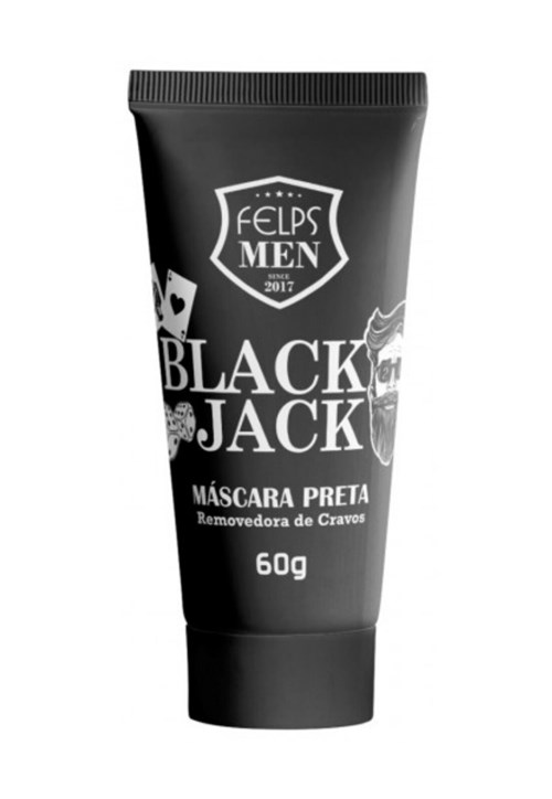 Mascara Preta Removedora de Cravos Felps Men Black Jack 60g