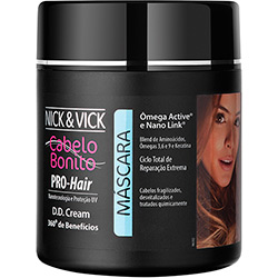 Máscara - Pro-Hair D.D. Cream 360° de Benefícios 450g - Nick&Vick
