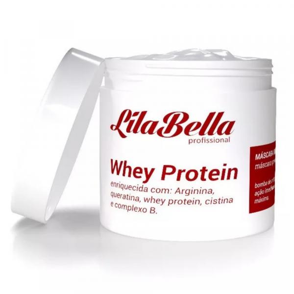 Mascara Profissional Hidratação Nutrição Wheyprotein 500g Lila Bella - Lilabella