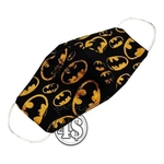 Mascara Proteção Batman Algodão Dupla Face Lavavel