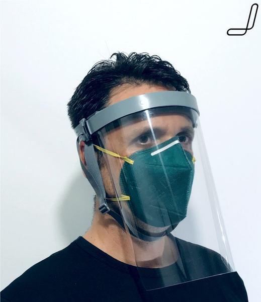 Máscara Proteção Facial, Face Shield, Protetor Facial - Ilunga