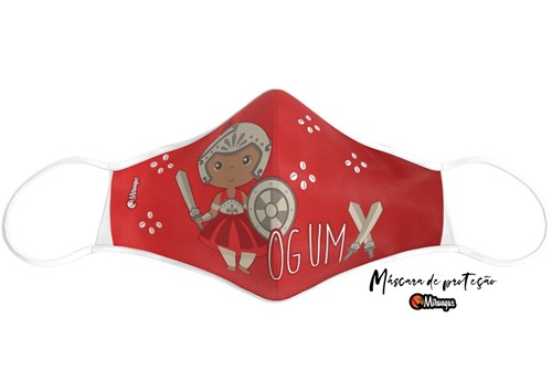 Máscara Proteção - Ogum Baby (Tam P - Infantil)