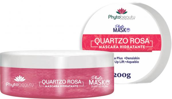 Máscara Quartzo Rosa Hidratante - 200g - Phytobeauty