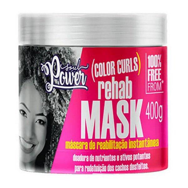 Máscara Reabilitação Mask Color Curls 400g - Soul Power