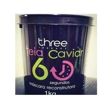 Máscara Reconstrutora Teia Caviar Three Therapy 60s