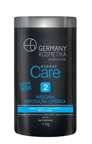 Máscara Reposição Lipídica Hidrat Care Germany Kosmetika 1kg