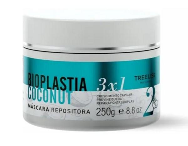 Máscara Repositora Bioplastia Coconut Tree Liss 250g